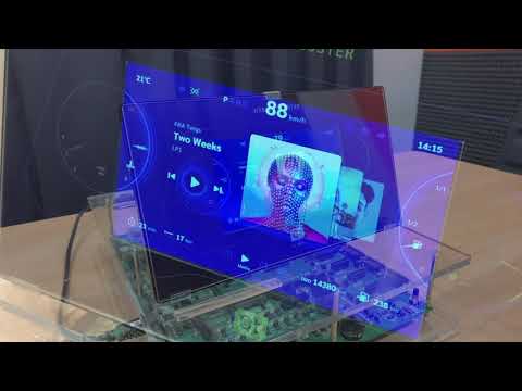 Qt for MCUs: Hybrid Instrument Cluster on a Renesas RH850-D1M1A Microcontroller {showcase}