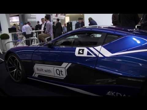 The World's Fastest Electric Supercar, Qt IVI & Cluster in Rimac's Concept One